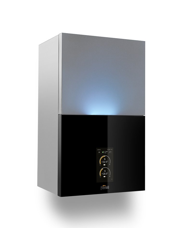 ferroli caldaia ferroli bluehelix maxima 28c a condensazione completa di kit scarico fumi wi fi optional classe a metano o gpl low nox novita 0tsb4mwa
