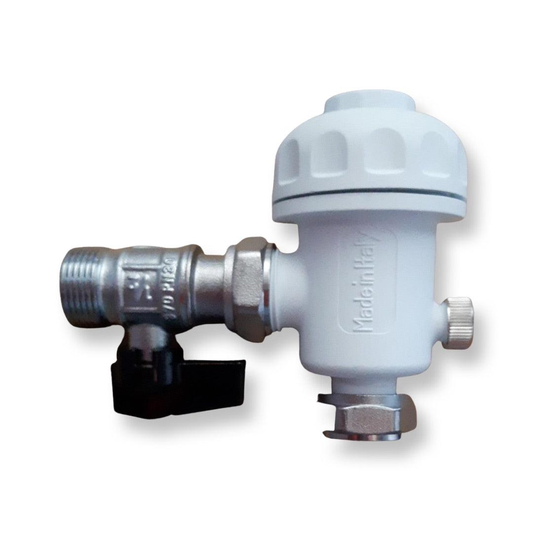 filtro defangatore magnetico 3 4 klimaline mini per cadaia a condensazione slim salvaspazio made in italy