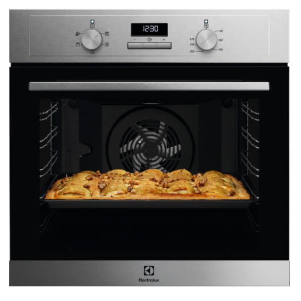 forno elettrico ad incasso electrolux eoh3h00x 72 l 62cm acciaio inox casse a
