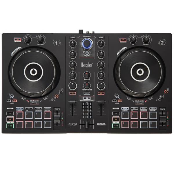 hercules mixer djcontrol inpulse 300 con 2 canali 1 usb 4780883