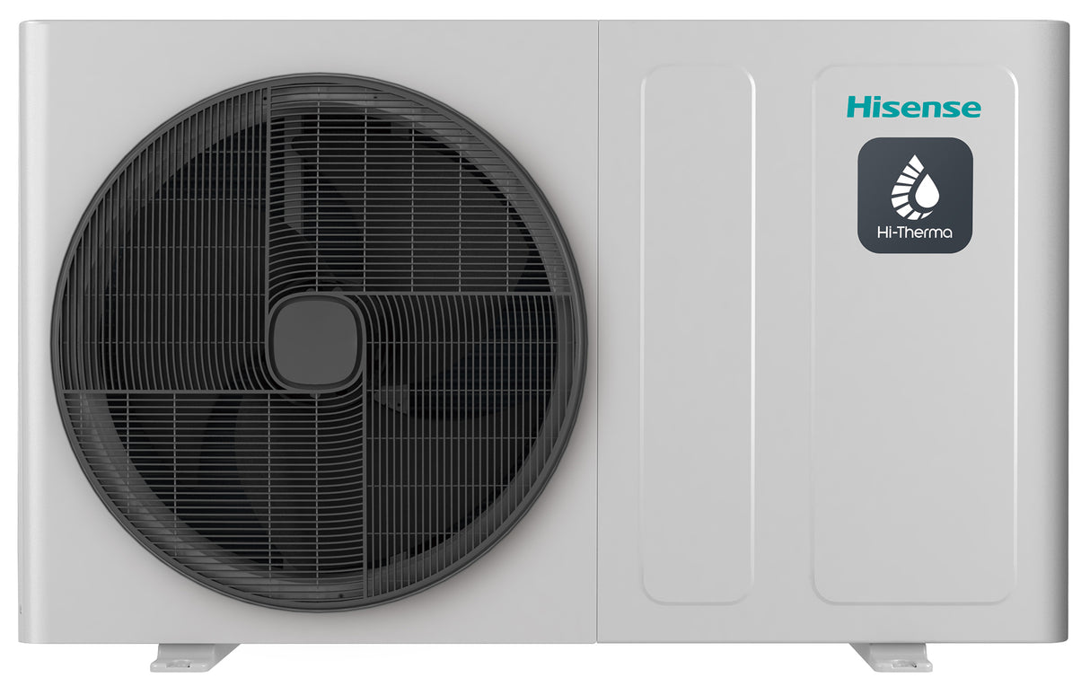 hisense pompa di calore monoblocco aria acqua hisense hi therma 16 kw ahz 160heds1 trifase r 32 wi fi optional comando incluso