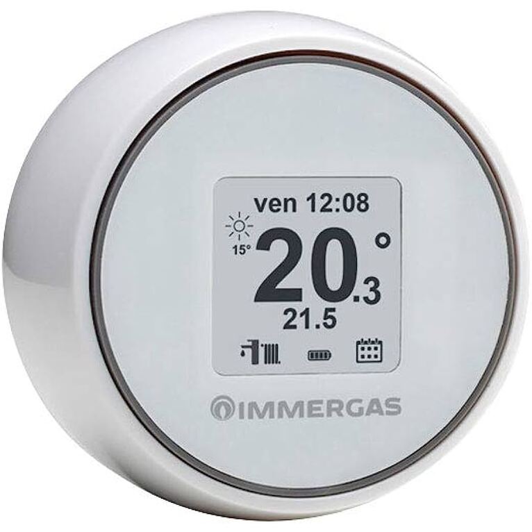 immergas cronotermostato immergas smartech plus hi tech senza fili a tecnologia bluetooth 3 030909