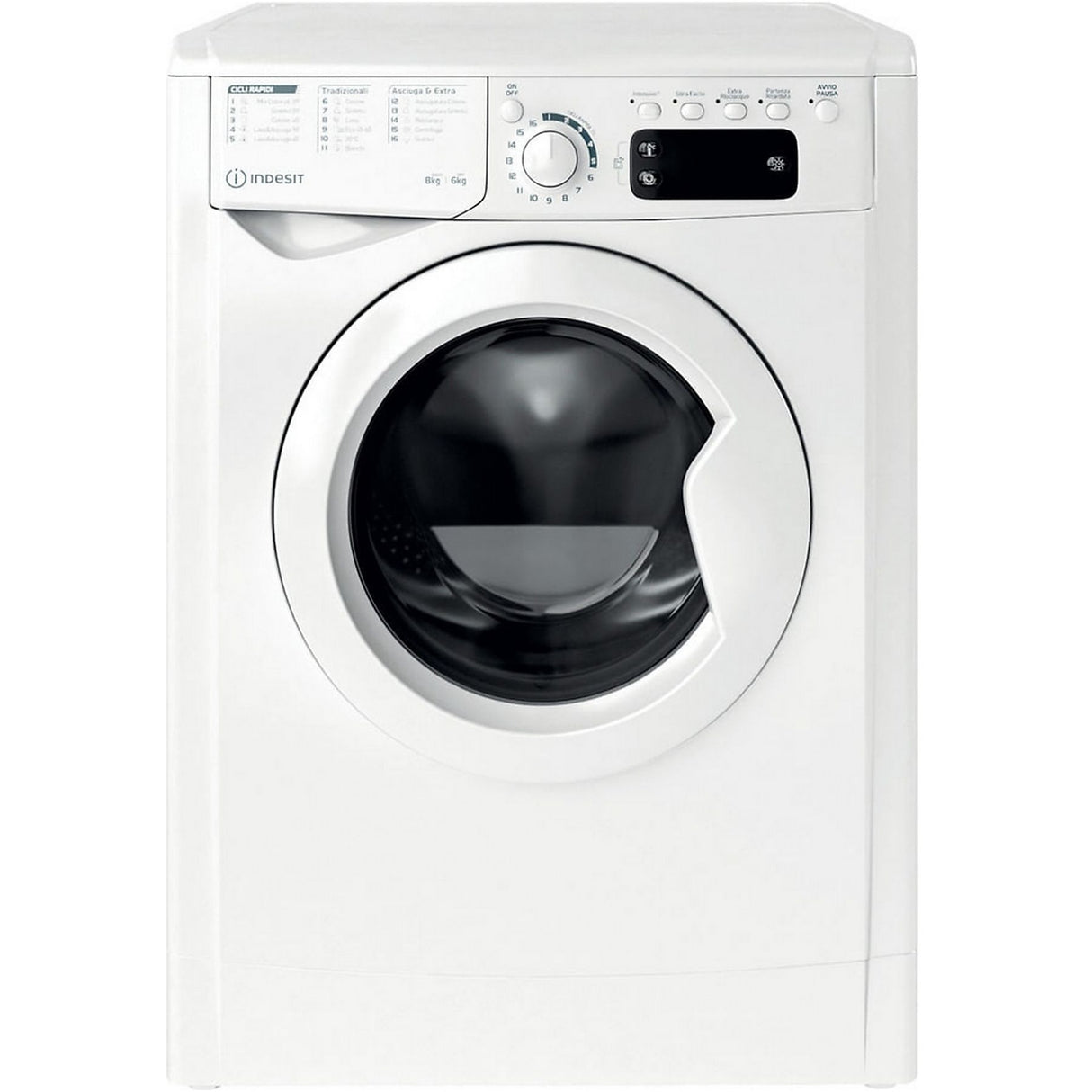 indesit lavasciuga indesit ewde861483witn 8 kg lavaggio 6 kg asciugatura 1400 giri a89xl645xp59 bianco ean 8050147621080