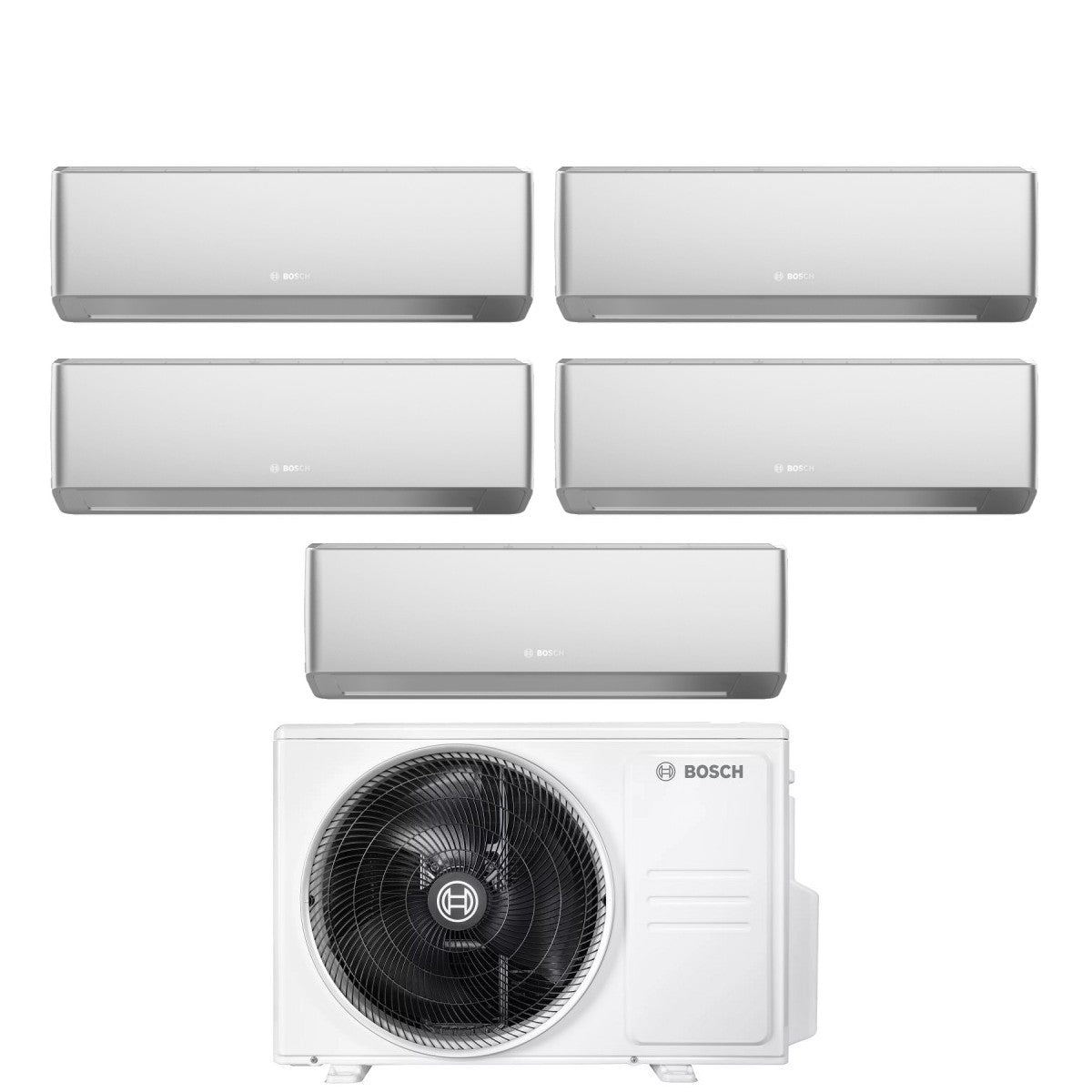 junkers bosch condizionatore penta split bosch climate 7000i silver 77777 con 5000m 1054 e r 32 wi fi integrato