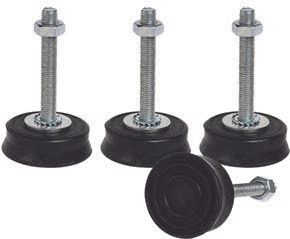 kit antivibranti pavimento vecamco in gomma 56x20 fino a 250 kg codice 9898 018