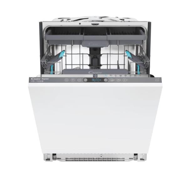 lavastoviglie ad incasso candy rapido ci5c6f1a 15 coperti a81 8xl59 7xp55 5 classe c motore speed drive inverter display a led wi fi + ble