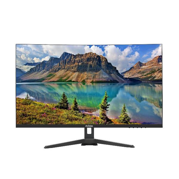 nilox curved monitor 32 ips led 2560x1440 px 75 hz 4w 3 hdmi 1 ms nxmmips32crvd black nero