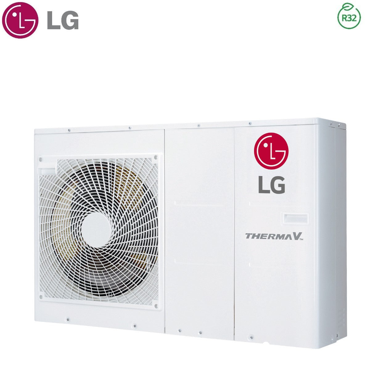 pompa di calore mini chiller inverter lg therma v monoblocco 9 kw hm091mr.u44 monofase r 32