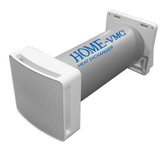 recuperatore di calore a parete monostanza vecamco modello h60 rc con comando remoto