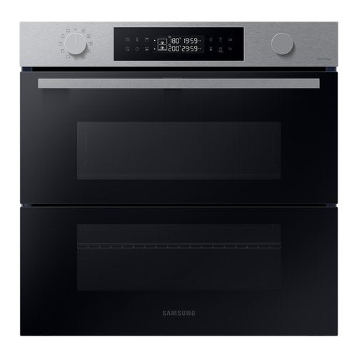 samsung forno combinato a vapore samsung nv7b4540vbs serie 4 dual cook flex 76 litri wi fi classe a a596xl595 xp57 acciaio inox ean 8806094337372