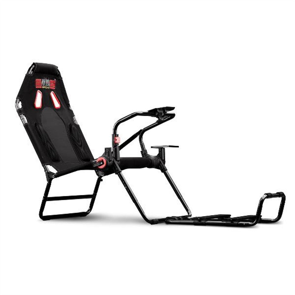 sedia gaming next level racing postazione da volo flight simulator lite nlr s022