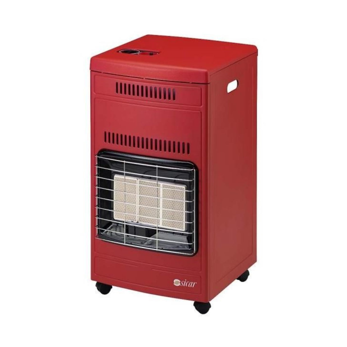 stufa a raggi infrarossi gpl rossa