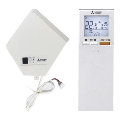 telecomando a infrarossi mitsubishi electric par sl101a e con ricevitore angolare par se9fa e per cassette pla ea