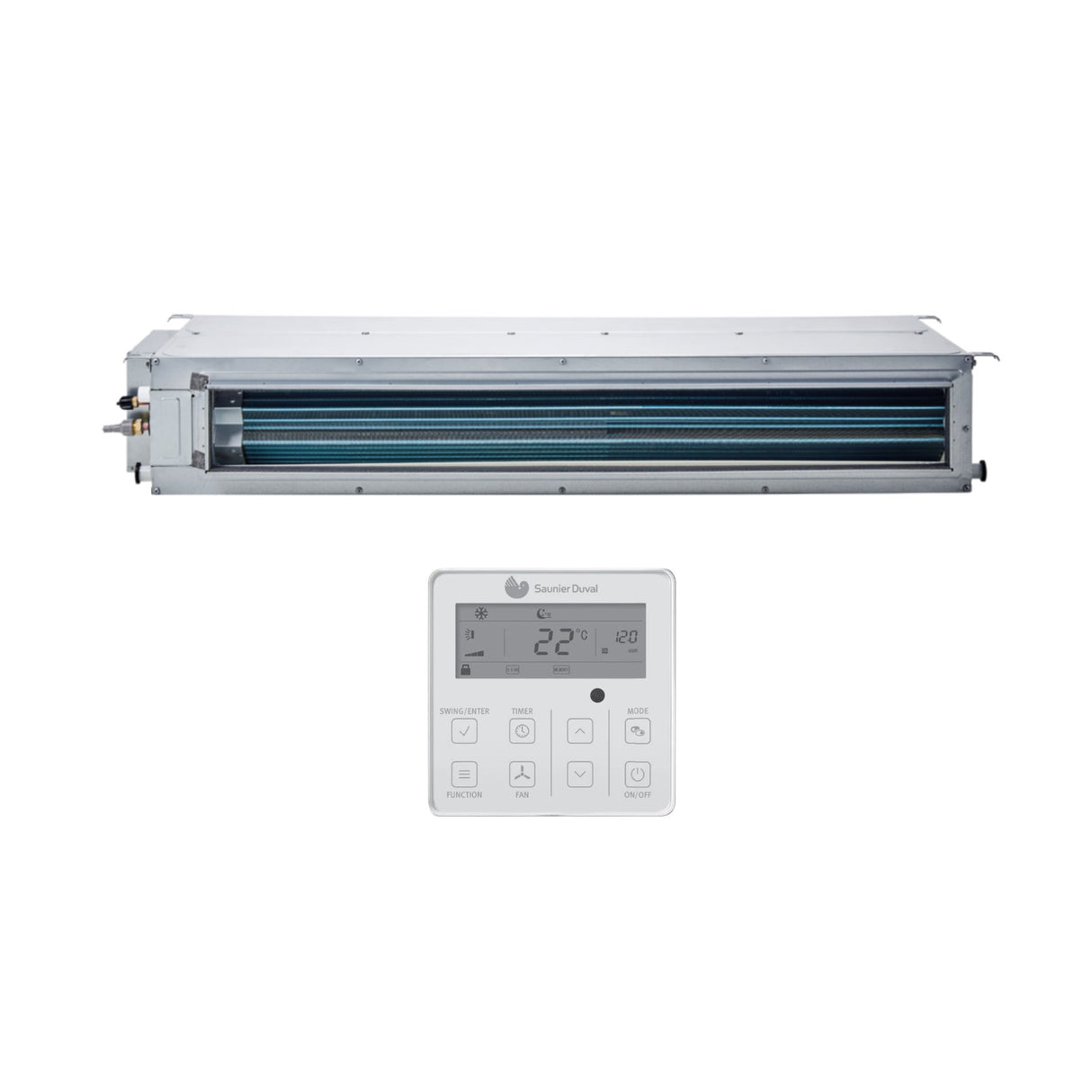 unita interna hermann saunier duval canalizzato canalizzabile 24000 btu sdh19 070 idni r 32 con comando a filo incluso