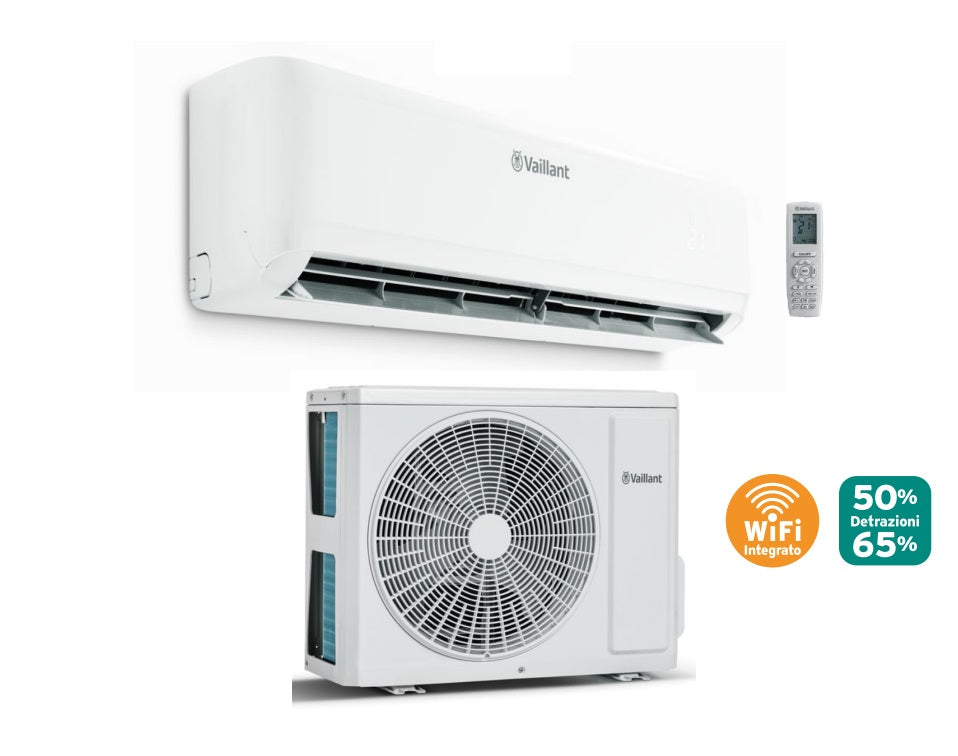vaillant climatizzatore condizionatore vaillant inverter climavair pro 9000 btu a wi fi integrato vaib 1 025 wn