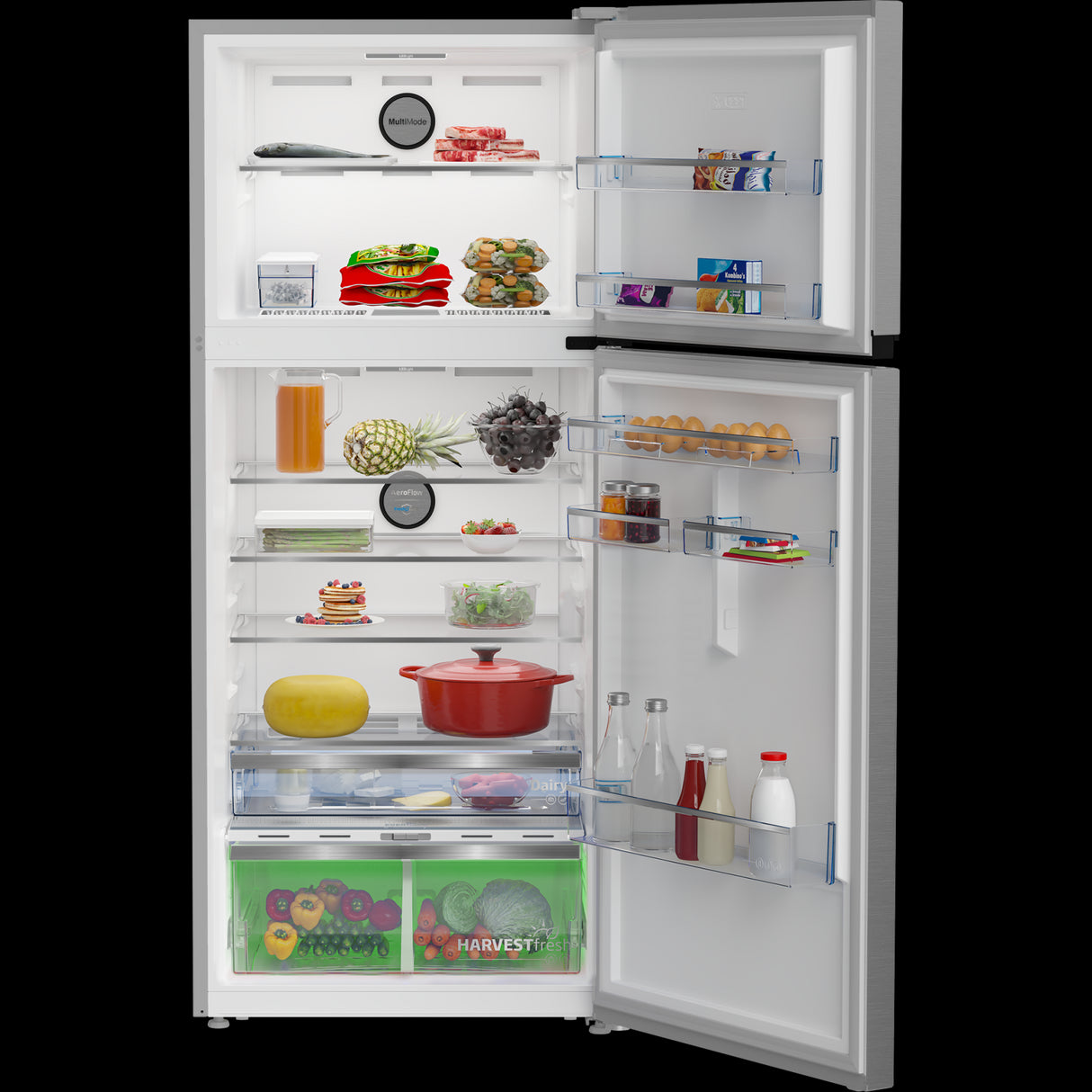 beko frigorifero doppia porta beko b7rdne595lxpw 557 litri classe d a186xl78xp75 total no frost inox ean 8690842525124