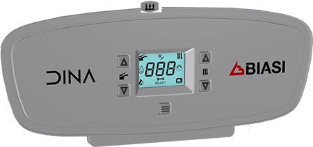 biasi caldaia a condensazione biasi dina 35 metanogpl wi fi optional completa di kit scarico fumi