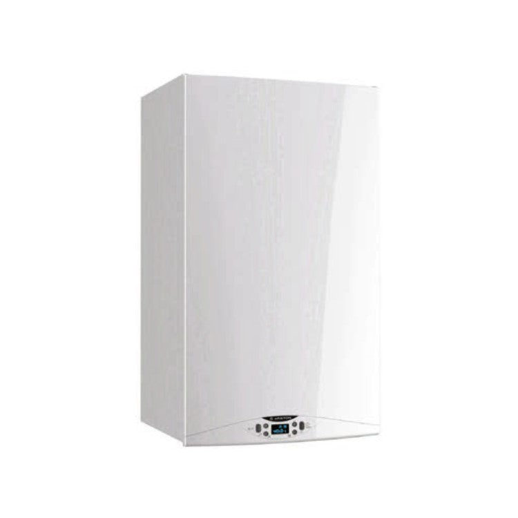 caldaia a gas ariston hs premium 24 eu a condensazione completa di kit scarico fumi gpl erp