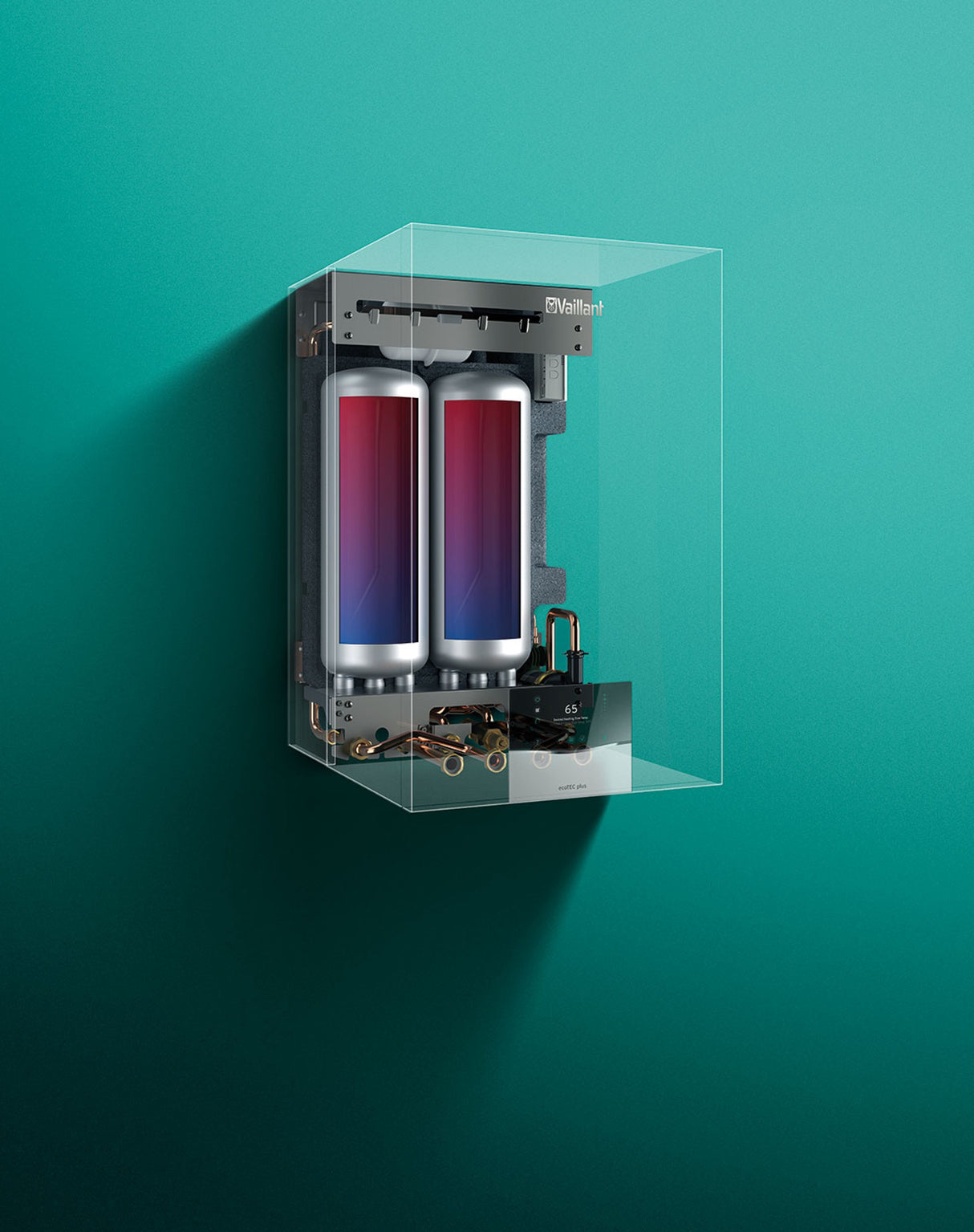 caldaia vaillant ecotec plus a condensazione vmi 30 cs 1 5 con bollitore completa di kit fumi metano low nox 0010025187