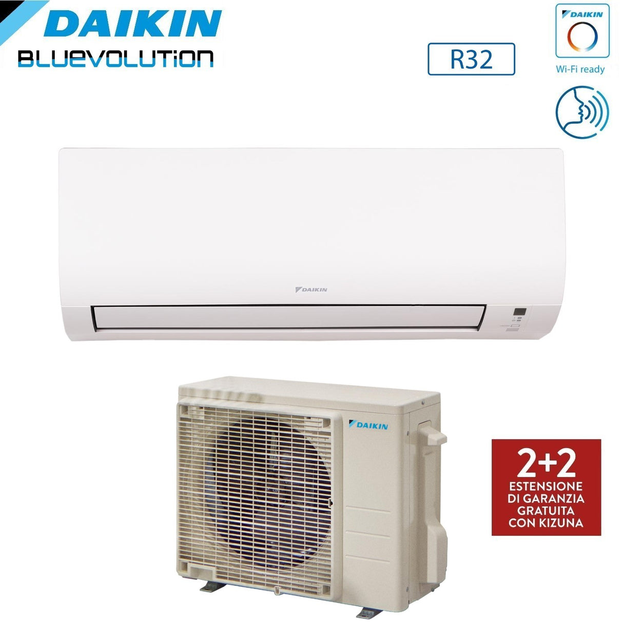 climatizzatore condizionatore daikin bluevolution inverter serie comfora 9000 btu ftxp25n + rxp25n r 32 wi fi optional
