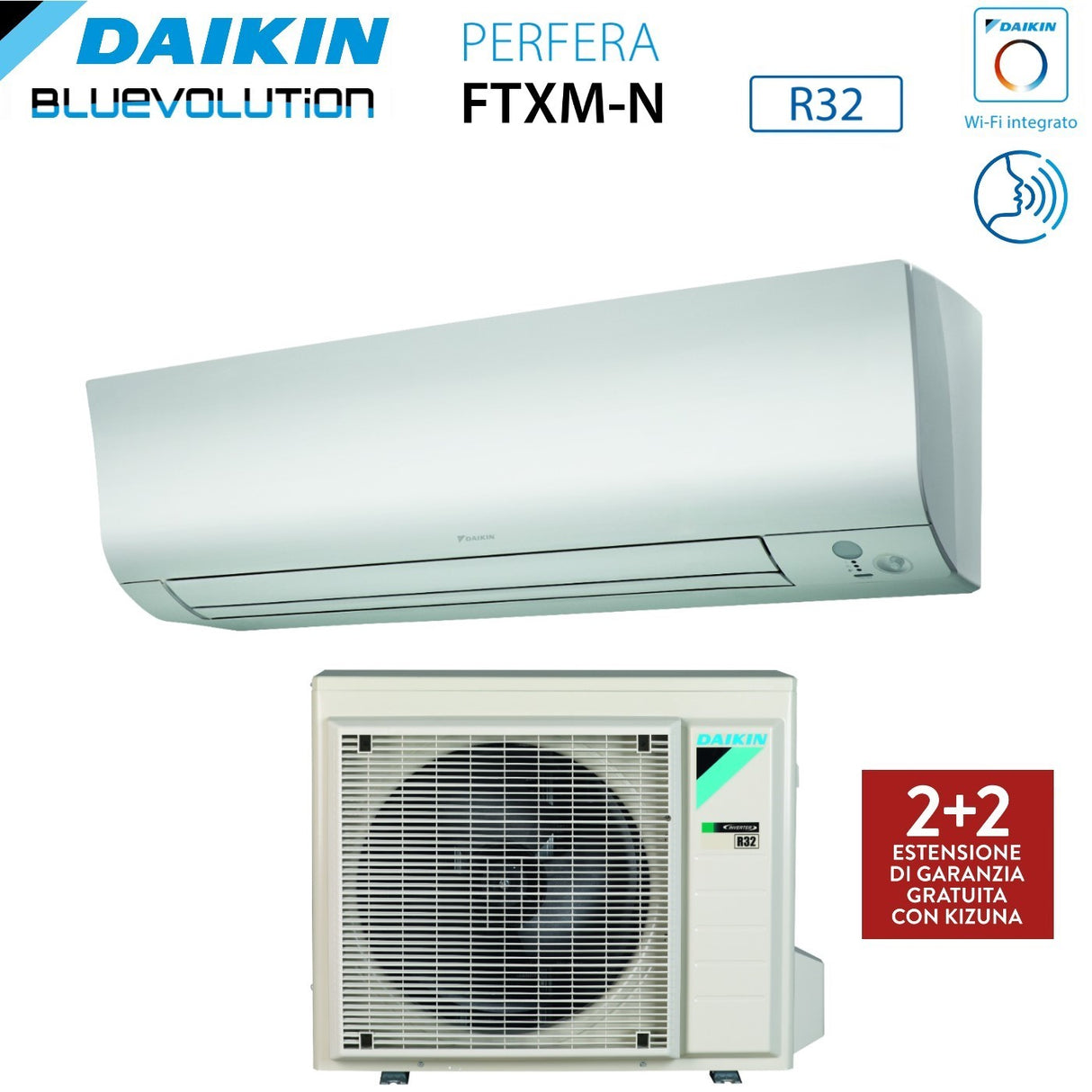 climatizzatore condizionatore daikin bluevolution inverter serie perfera 21000 btu ftxm60n r 32 classe a__ wi fi integrato garanzia italiana novita 2019