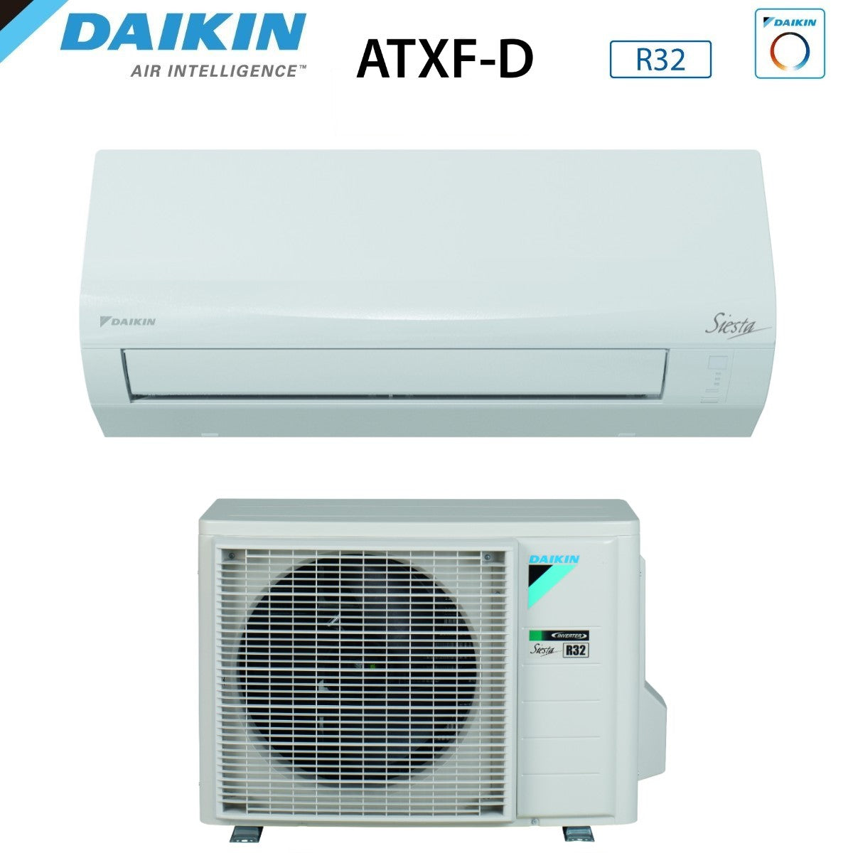 climatizzatore condizionatore daikin inverter serie siesta atxf d 12000 btu atxf35d _ arxf35d r 32 wi fi optional classe a__ a_ novita