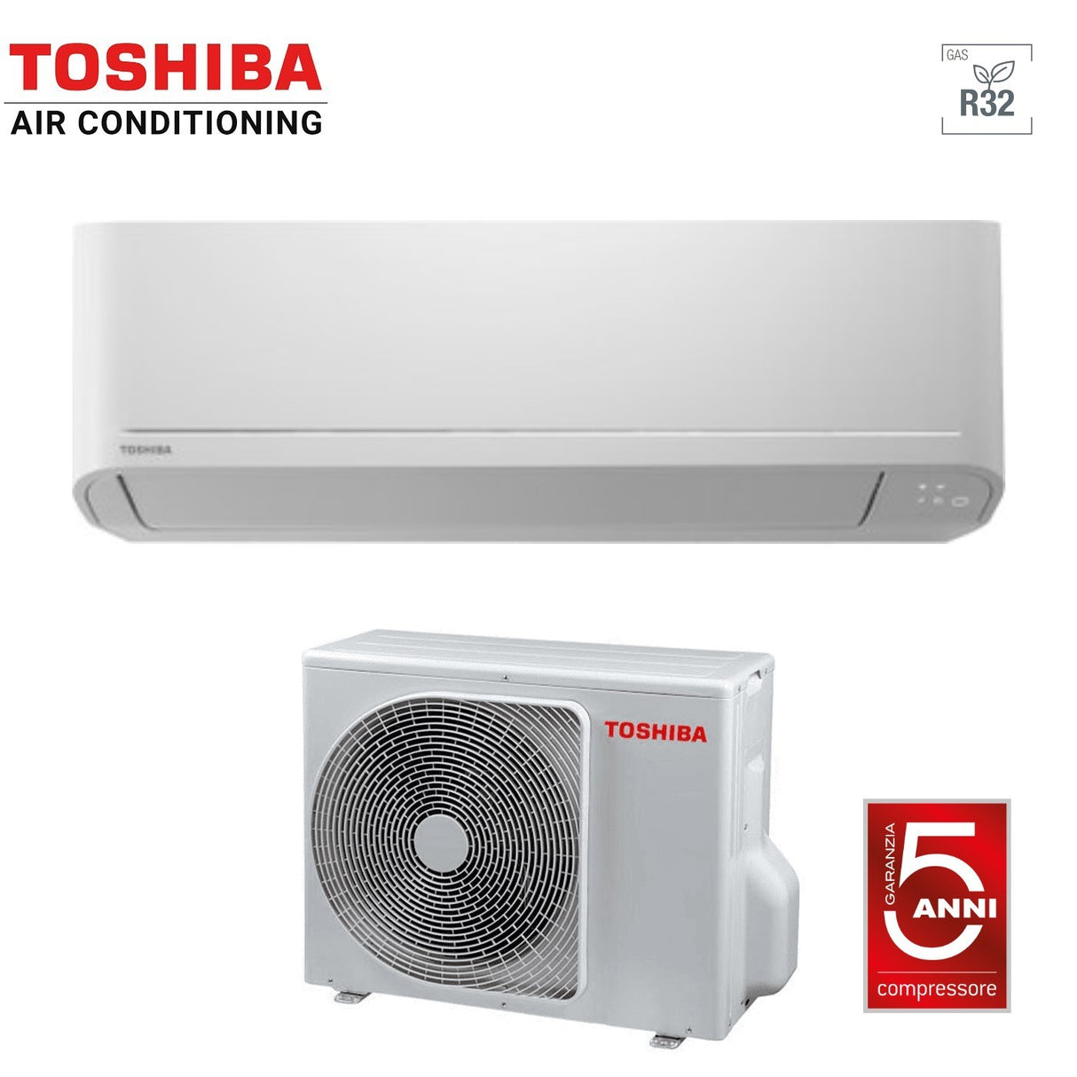 climatizzatore condizionatore toshiba inverter serie seiya 18000 btu ras 18e2kvg e r 32 wi fi optional classe a++ a+