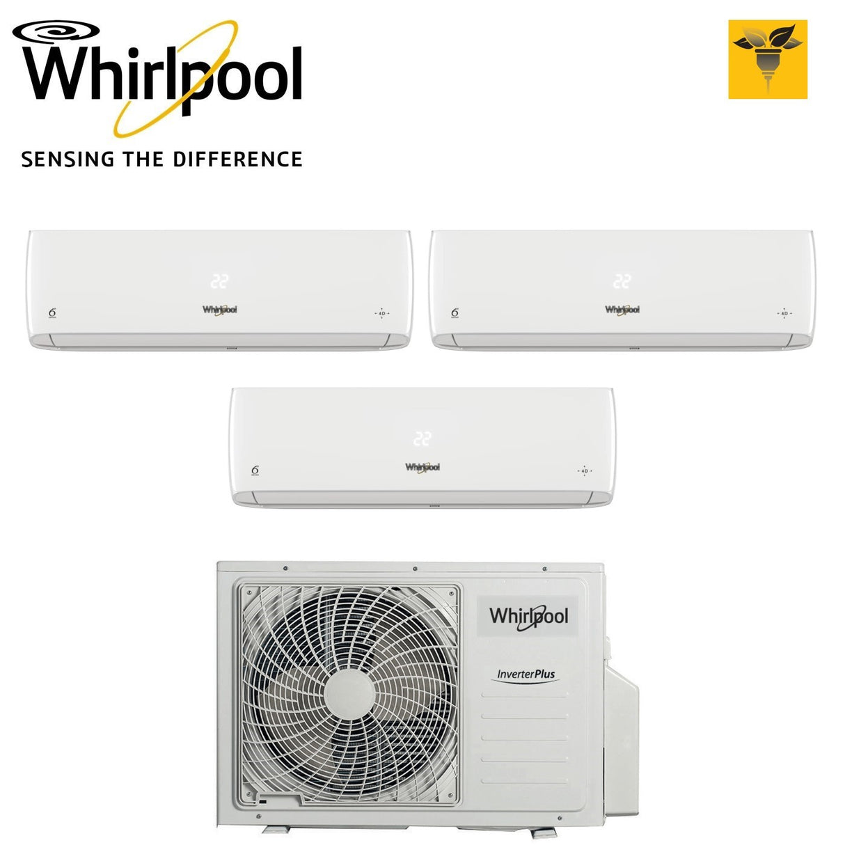 climatizzatore condizionatore whirpool trial split inverter 9_9_12 wa24odu32 r 32 9000_9000_12000