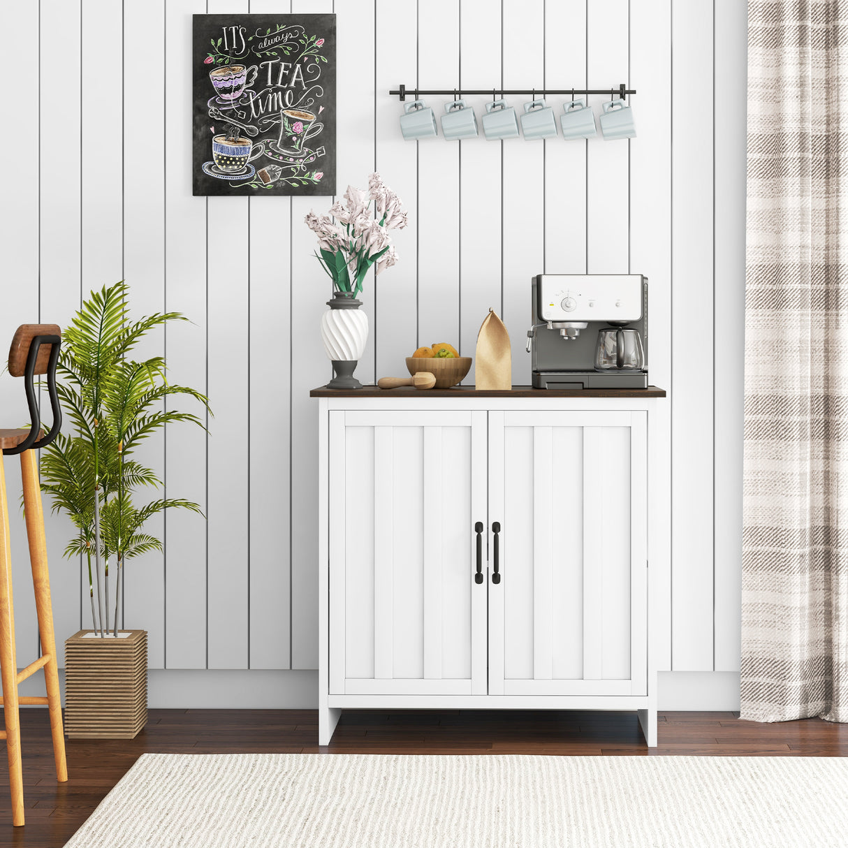 easycomfort easycomfort credenza cucina moderna a 2 ante con ripiano regolabile in legno 80x39 7x80cm bianco