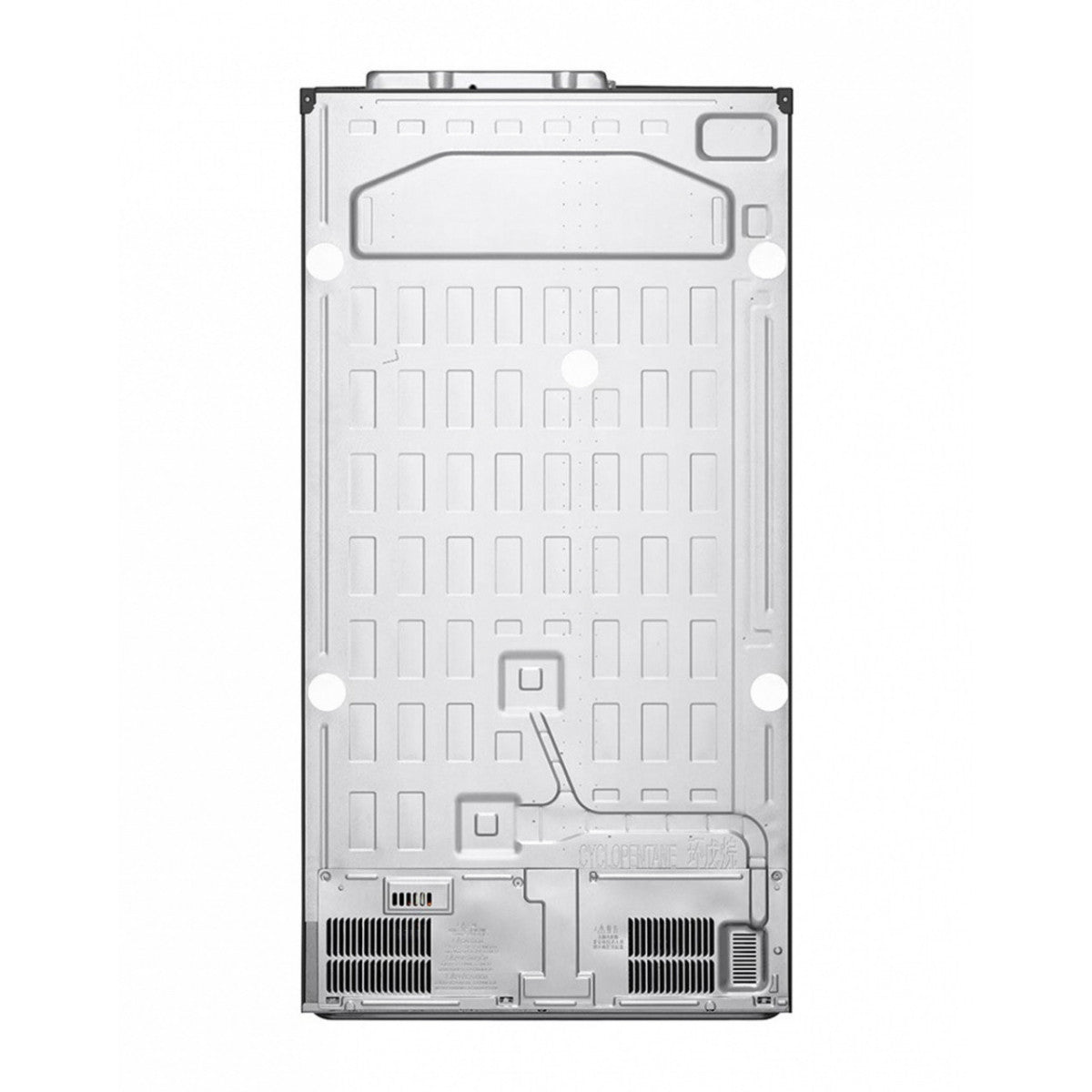 frigorifero side by side a libera installazione lg gsbv70pztm 655 litri classe f