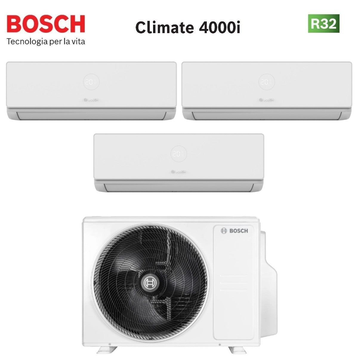 junkers bosch condizionatore trial split bosch climate 4000i 121212 con 5000m 793 e r 32 wi fi optional