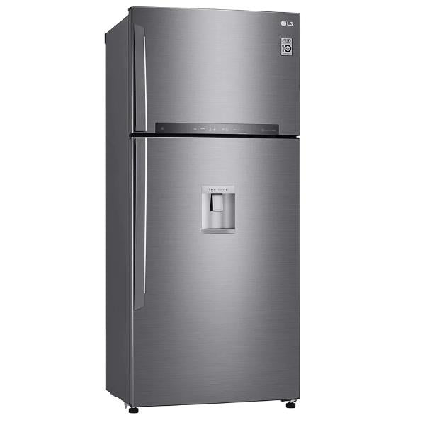 lg frigorifero doppia porta lg gtf916pzpyd 592 litri classe e a184xl86xp73 wi fi con smartthinq inox ean 8806098756933
