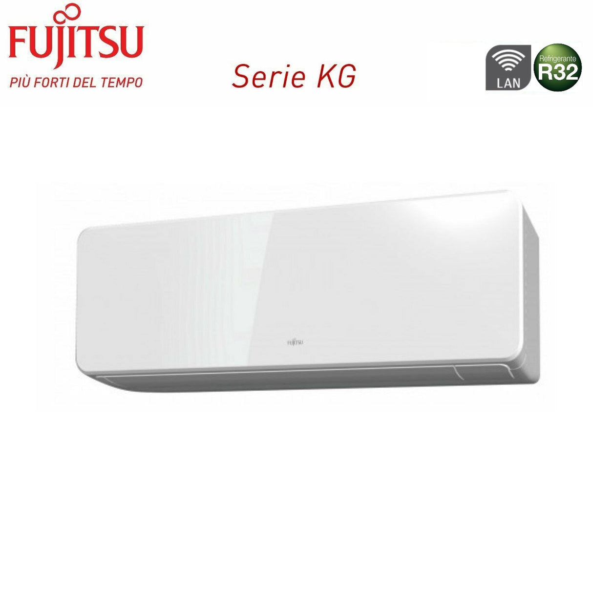 unita interna a parete fujitsu serie kg 14000 btu asyg14kgtf r 32 wi fi integrato