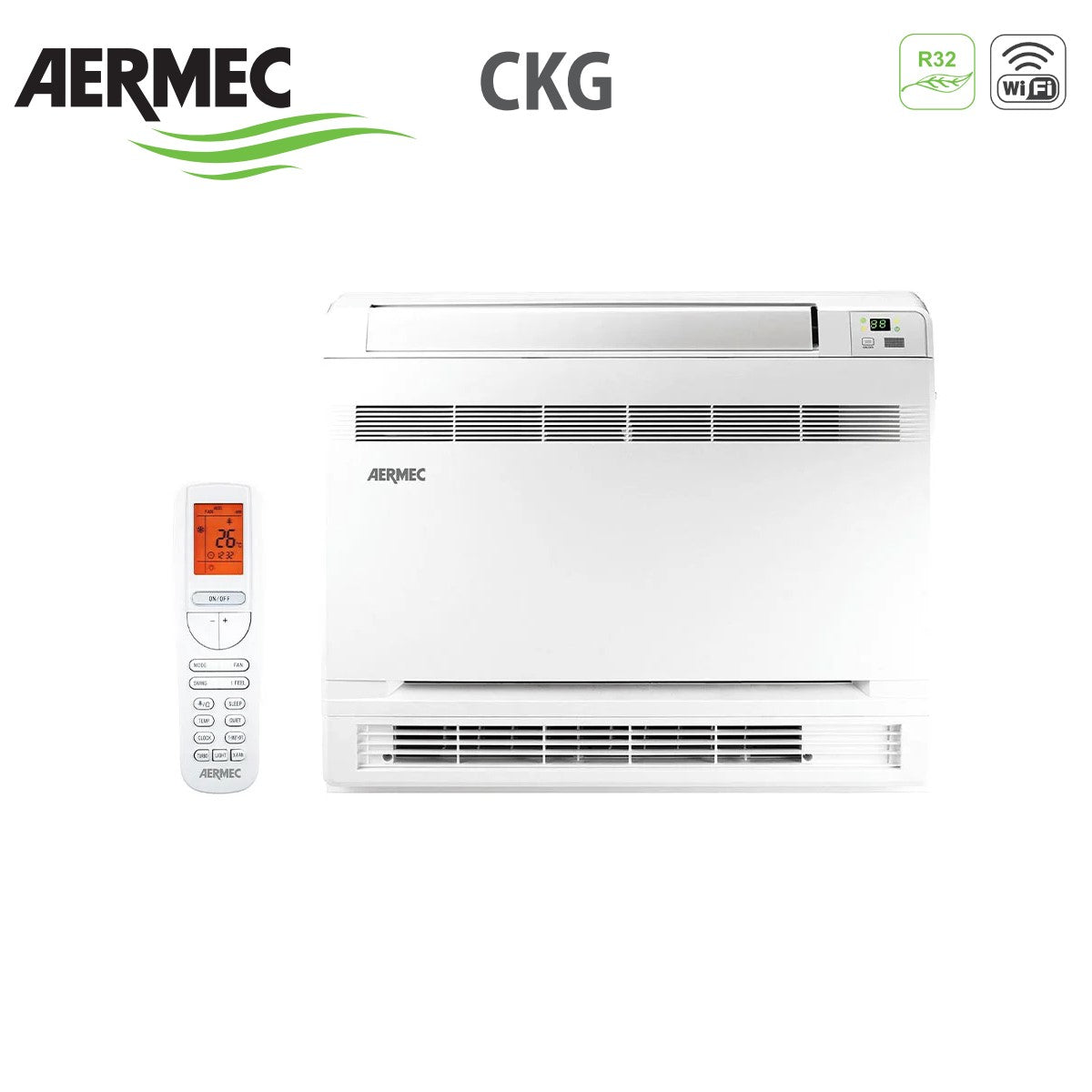 unita interna console aermec 9000 btu ckg260fs r 32 wi fi integrato