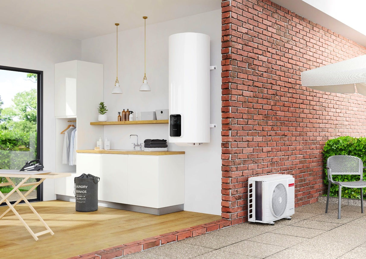 ariston scaldabagno a pompa di calore ariston nuos split inverter wi fi er 120 wh