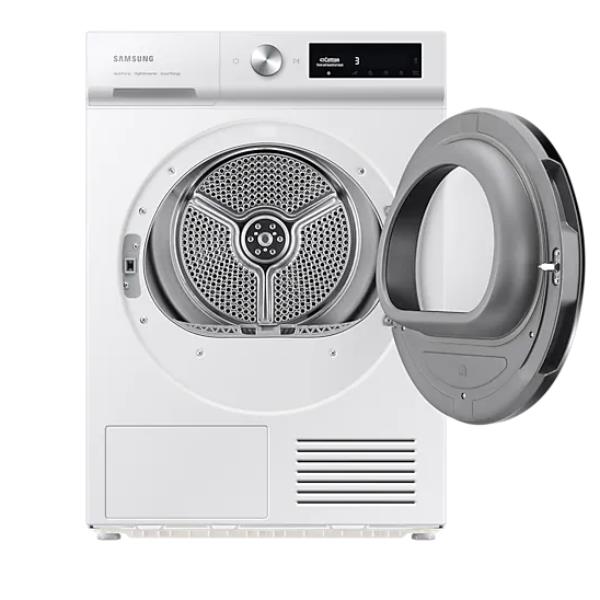 asciugatrice a pompa di calore samsung 9kg dv90bb7445gw quickdrive classe a___
