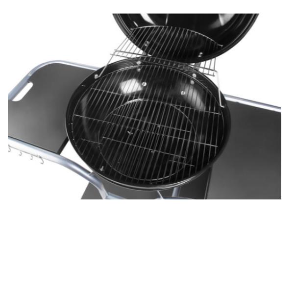 barbecue a carbonella fieldmann fzg_1014 da giardino a126xl90xp62 nero