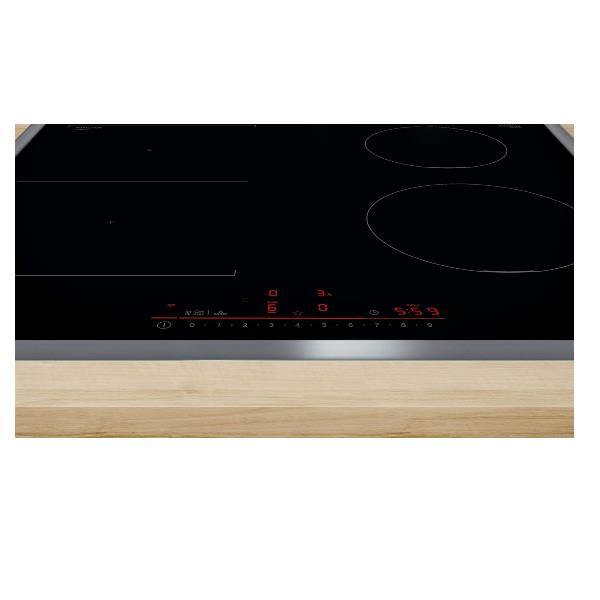 bosch piano cottura a induzione bosch serie 6 pvs645hb1e 4 fuochi l583xp513 con profili vetro ceramica nero ean 4242005394296