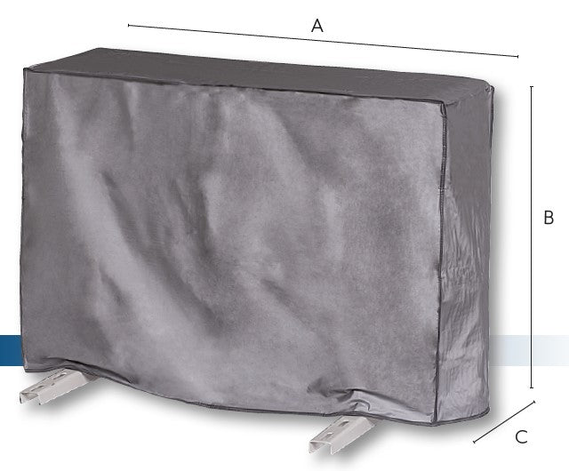 cappottina vecamco telo protettivo per unita esterna 970x750x370 mm codice 9899 085