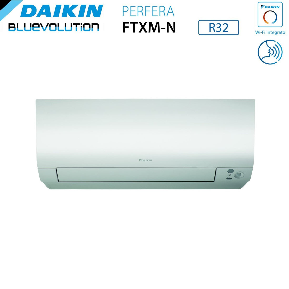 climatizzatore condizionatore daikin bluevolution dual split inverter serie ftxm n perfera 9+12 con 2mxm40a r 32 wi fi integrato 9000+12000 garanzia italiana