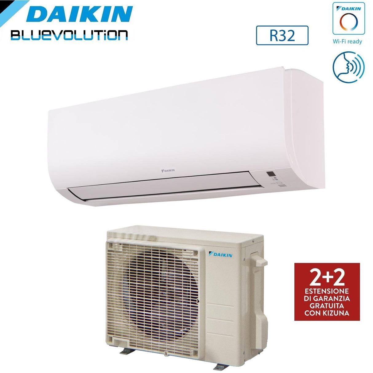 climatizzatore condizionatore daikin bluevolution inverter serie comfora 18000 btu ftxp50n + rxp50n r 32 wi fi optional