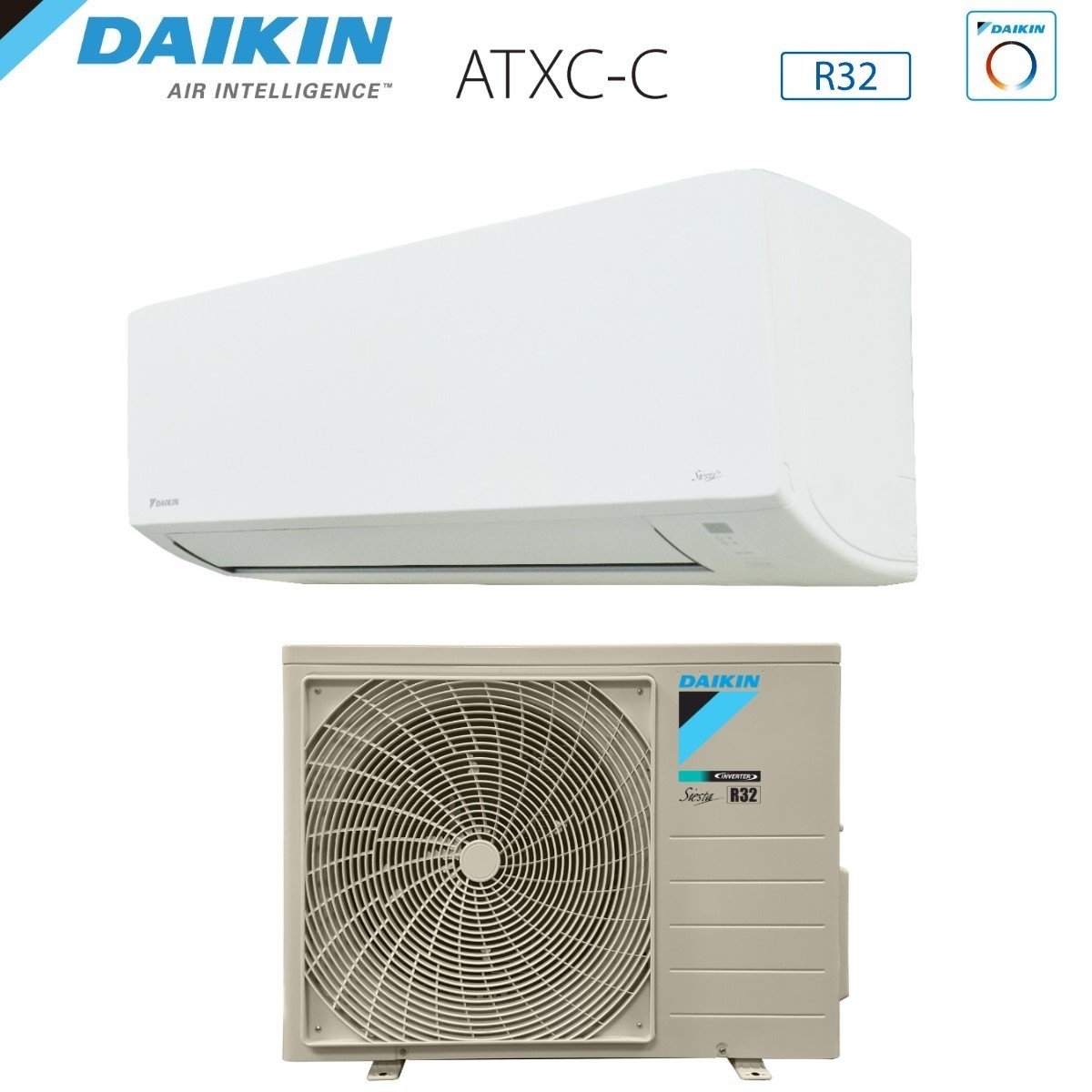 climatizzatore condizionatore daikin inverter serie siesta atxc c 18000 btu atxc50c _ arxc50c r 32 wi fi optional classe a__ a_ novita