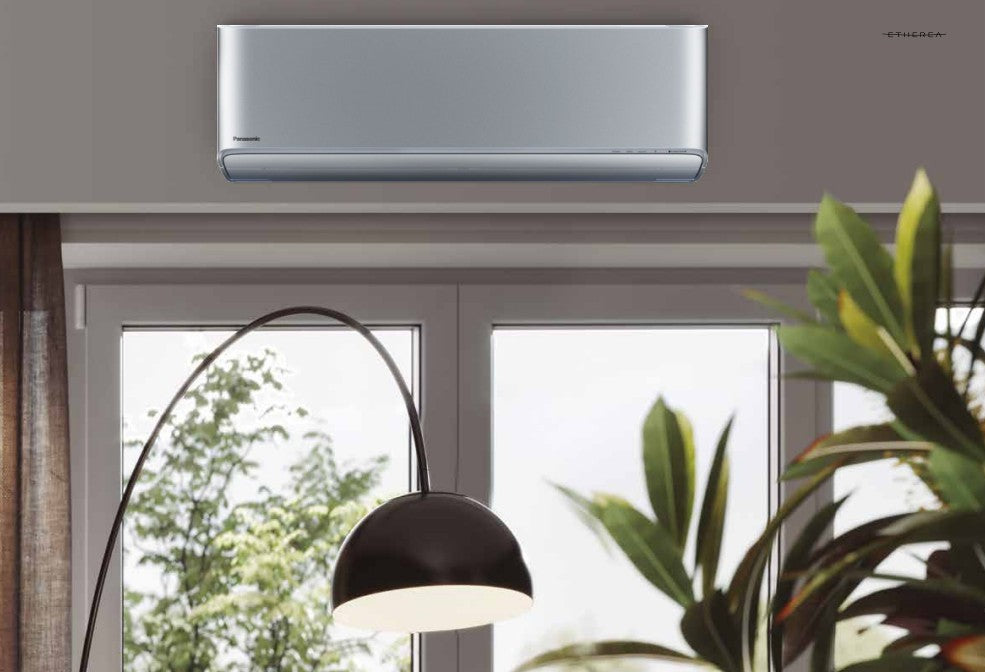 climatizzatore condizionatore panasonic dual split inverter serie etherea silver 9_12 con cu 2z50tbe r 32 wi fi optional 9000_12000 argento new 2018