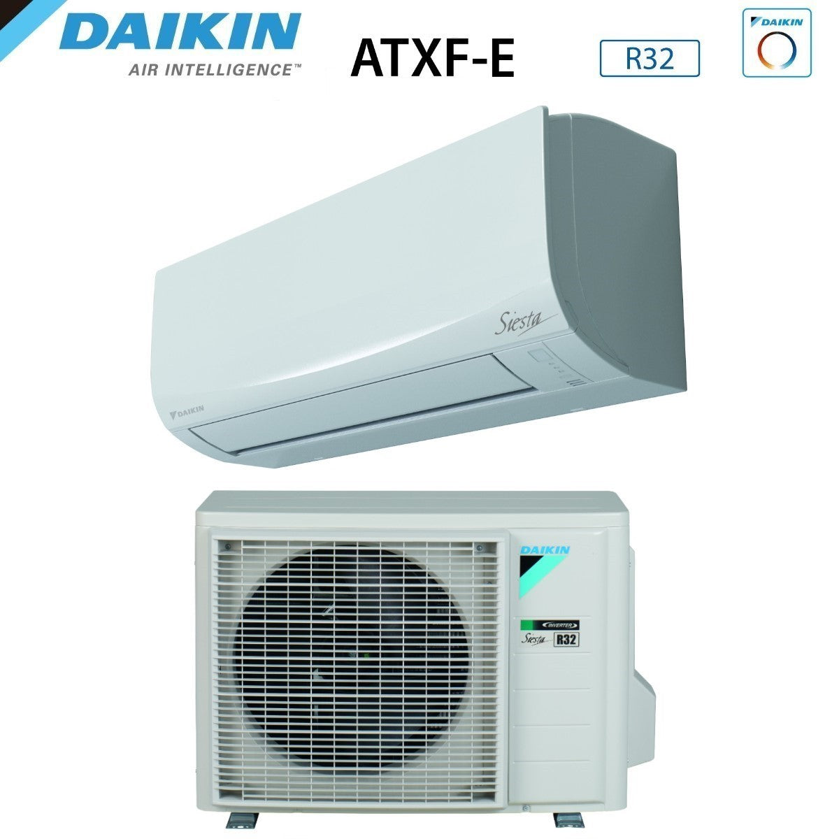 daikin condizionatore daikin siesta atxf e 12000 btu atxf35e r 32 wi fi optional