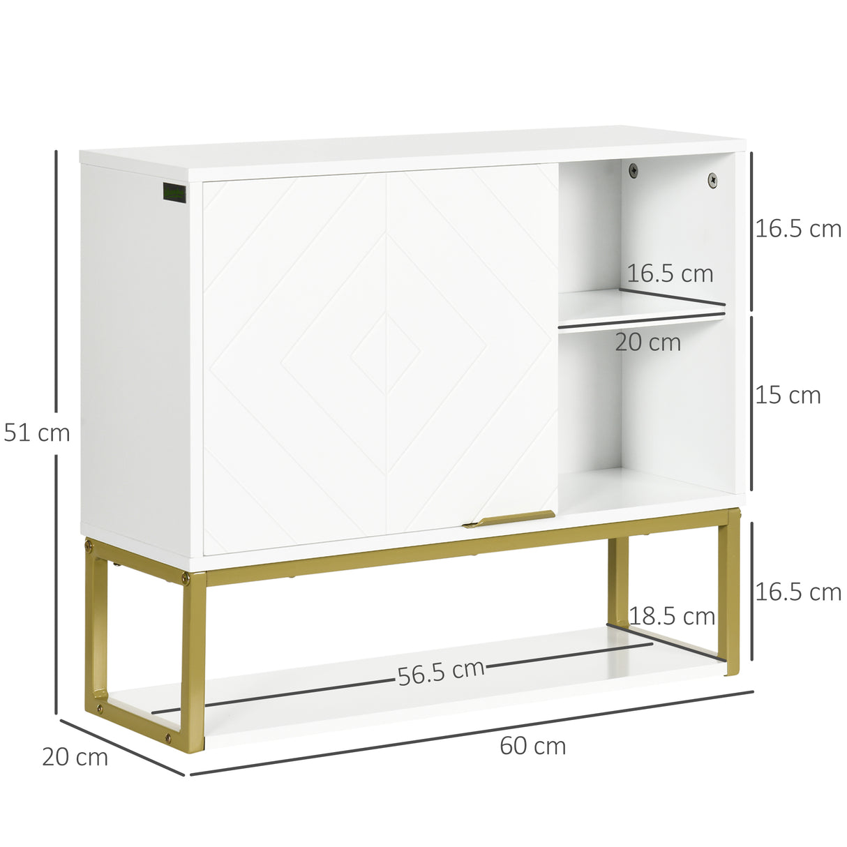immagine-3-easycomfort-easycomfort-armadietto-bagno-a-2-livelli-montaggio-a-parete-con-ripiani-aperti-in-mdf-bianco-60x20x51-cm