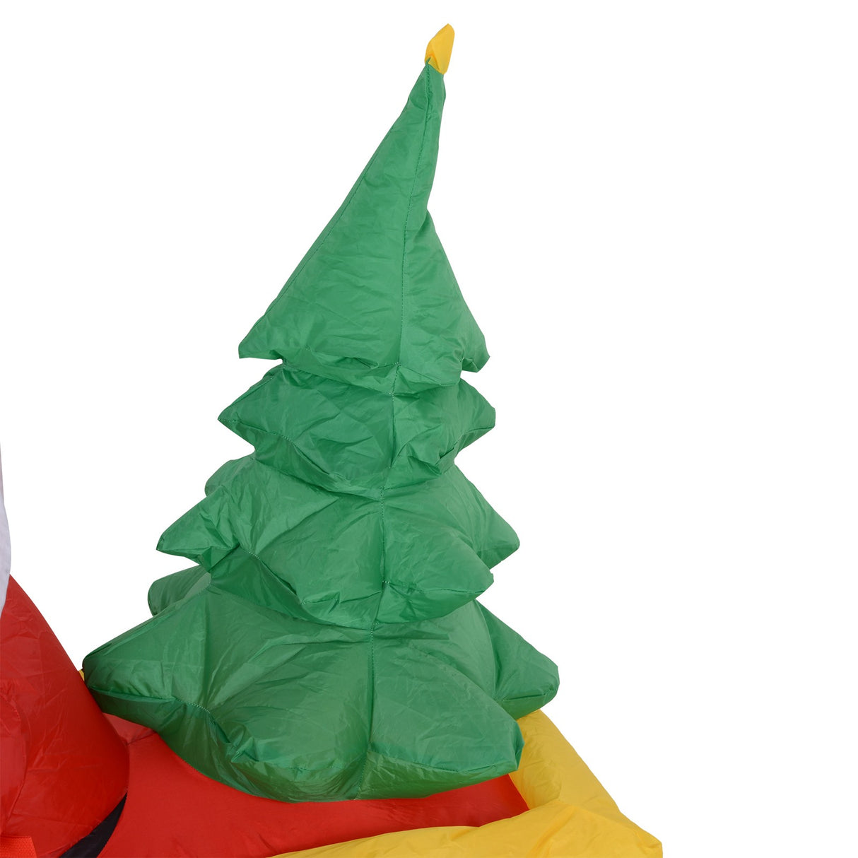 easycomfort easycomfort gonfiabile di babbo natale con slitta e renne autogonfiabile elettrico impermeabile e resistente lungo 2 3 metri