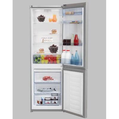 frigorifero combinato beko rcsa330k30sn statico 300 litri classe f a185xl59 5xp59 2 minfrost porta reversibile ripiani in cristallo infrangibile argento 38240