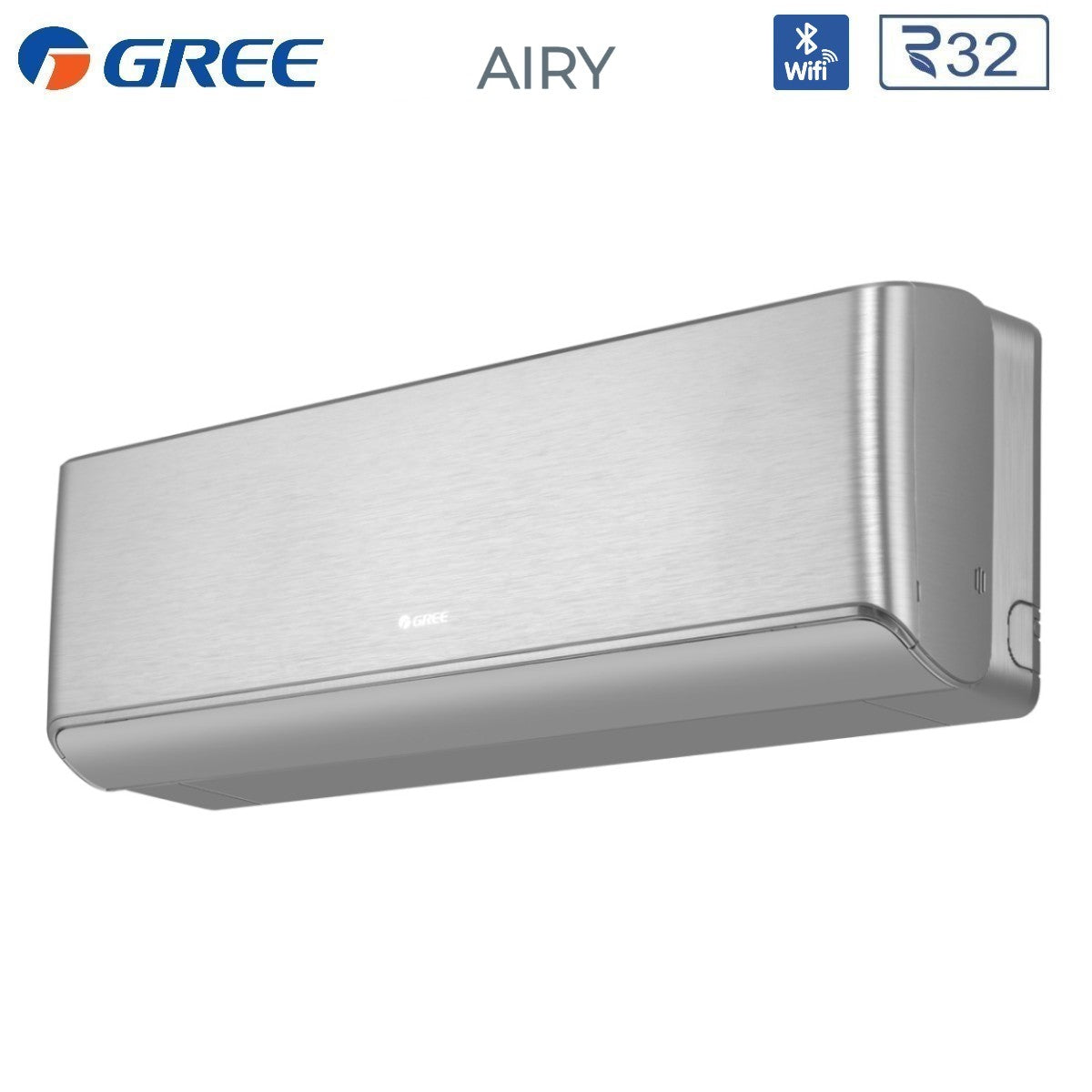 gree condizionatore gree airy silver 12000 btu gwh12avcxd k6dna1a r 32 wi fi integrato
