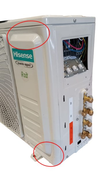 hisense area occasioni 2653 unita esterna hisense motore multisplit 2amw42u4rgc dual split r 32 classe aa