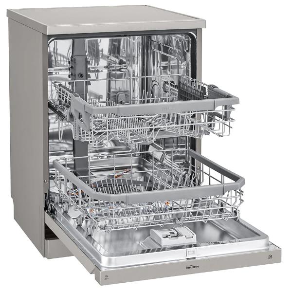 lavastoviglie a libera installazione lg df222fps 14 coperti classe energetica e a85xl60xp60 quadwash truesteam wi fi con smartthinq grigio